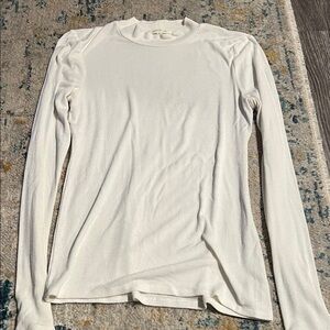 Chic White Long Sleeve Tee